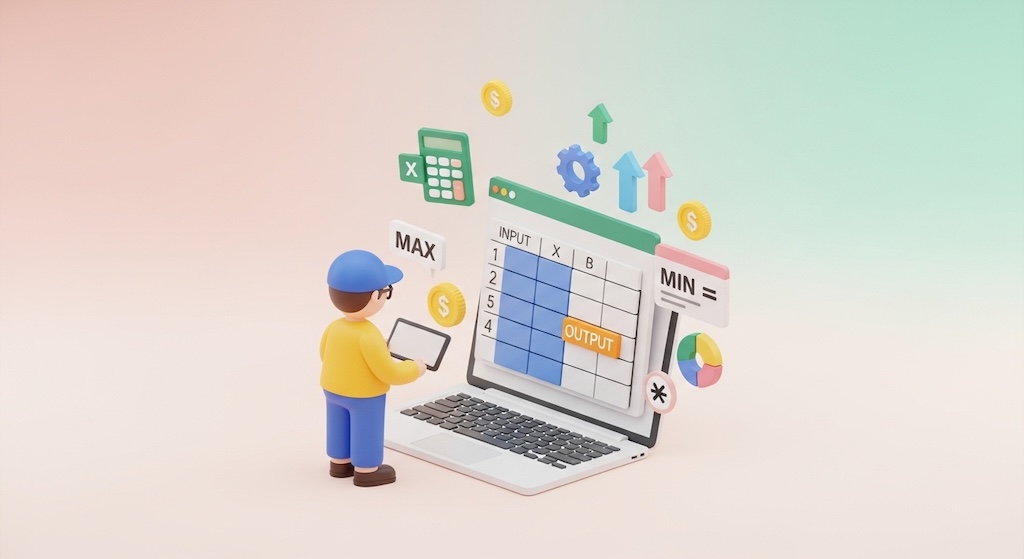 リバランス計算用Excelツールの操作イメージ