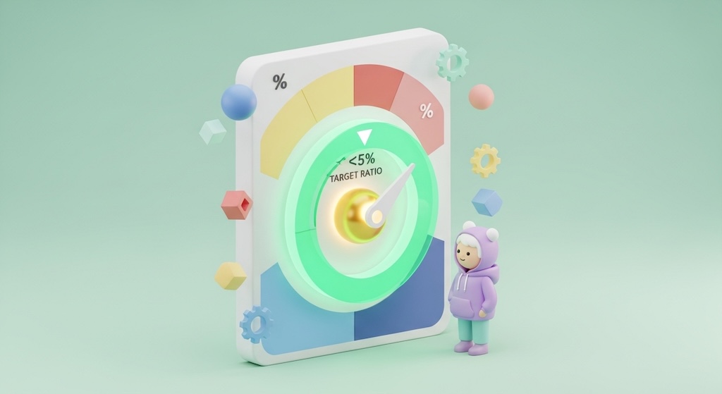 資産比率の許容範囲（デッドバンド）を示すイメージ図